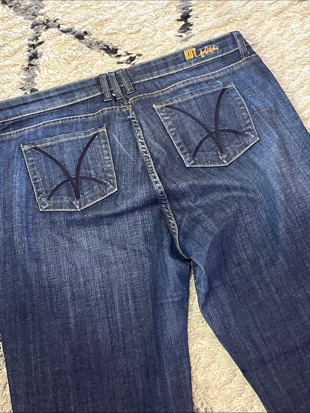 Kut from the Kloth Women’s Bootcut Jeans Dark Wash Size 20W EUC - Picture 5 of 7